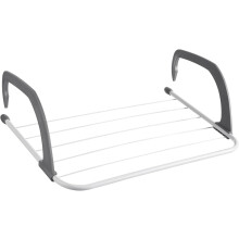 5 Bar Radiator Airer | White Over Heater Clothes Dryer