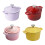 0.9 Quart 14cm Enameled Iron Dutch Oven for Baking-pink 2