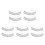 10Pcs Silver Layered Anklet with Bells Tassel Chain for Beach Dance 2