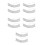 10Pcs Silver Layered Anklet with Bells Tassel Chain for Beach Dance 4