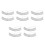 10Pcs Silver Layered Anklet with Bells Tassel Chain for Beach Dance 5