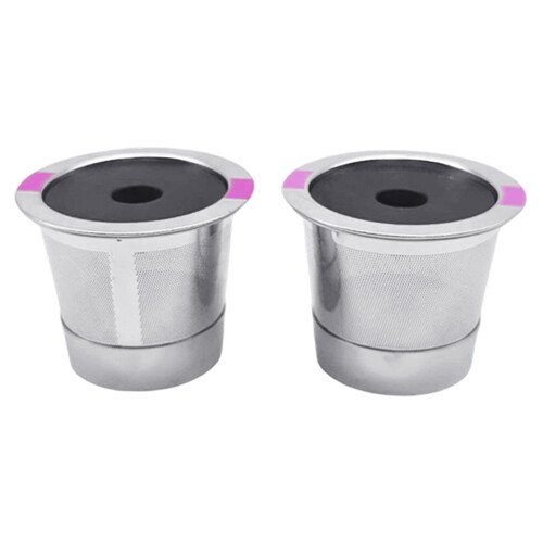 Premium Single Hole Coffee Filter Stainless Steel-Black