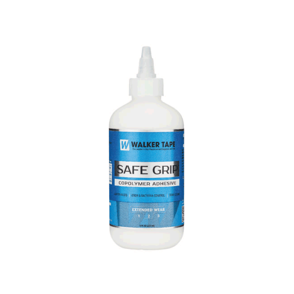 Walker Tape Unisex Clear Safe Grip 8Oz