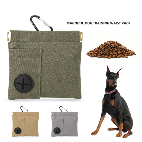 Multifunctional Treat Bag for Dog Training Snacks-Gray 2