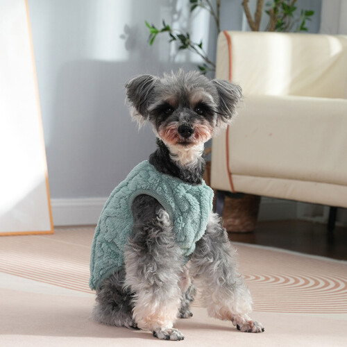 Winter Warmth Cats Clothing Thickened Polyester Vests-XL 4 1