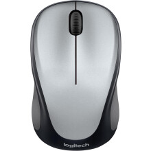 Logitech M317 Design Collection Mouse- Light Steel - Refurbished