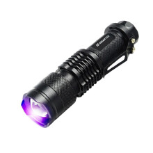 UV-Schwarzlicht-Taschenlampe (395 nm), USB-C-Ladegerät