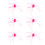 Soft Baits Slow Sinking Dice Shape 6 pcs 1