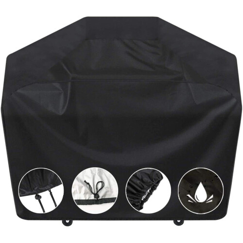 Κάλυμμα ψησταριάς BBQ 67" x 24" x 46" Ανθεκτικής χρήσης, αδιάβροχη