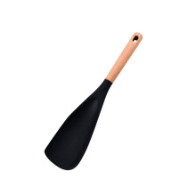 Silikónová vareška s drevenou rukoväťou – 28 a 33 cm
