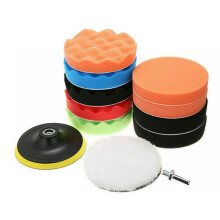 Bilpoleringspute 5 tommer 125 mm 12 stk