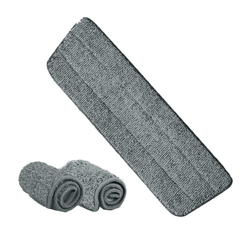 Panos de esfregão planos de microfibra 16,5 x 4,9 polegadas (pacote com 3)