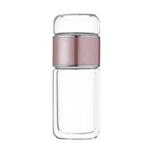Garrafa infusora de chá em aço inoxidável com dupla camada, 500ml