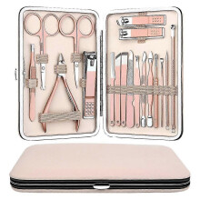 Nail Clippers Sets Pedicure Kit  with Portable Case- Stainless Steel Nail Cutter Nail File Sharp Nail Scissors And Clipper Manicure Pedicure Kit