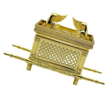 Israelsk Pagtens Ark Ornament Metal Guld