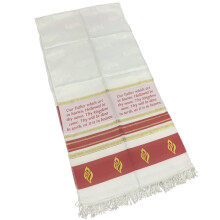 Tallit (manto de oración) estilo mesiánico kosher