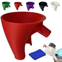 Entonnoir à farine pour robots KitchenAid à tête inclinable – 1 unité