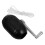 Set manivelă pentru umbrelă de terasă din plastic negru 1