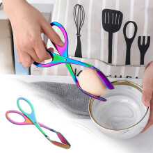 Pinzas de cocina de acero inoxidable de 18 cm