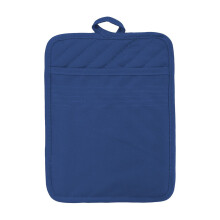 Gants de cuisine avec poche, en coton résistant à la chaleur (lot de 2)
