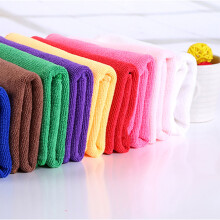 Quadratische Mikrofaserhandtücher 25 cm x 25 cm (10er-Pack)
