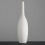 Hvit keramisk liten blomstervase 1