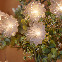 Lampki LED Flower String 10-LED 2 m zasilane bateriami