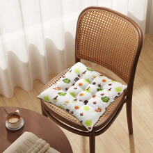 Cotton-Linen Chair Cushion 40x40cm