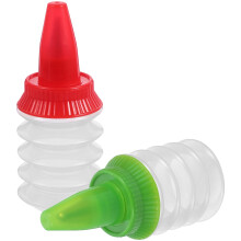Set van 2 PP spuitflessen voor taartdecoratie