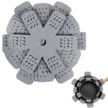 Protections en feutre pour casseroles et poêles, 12 pièces, 4 tailles