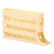 Dispensador de huevos giratorio de 4 niveles con capacidad para 30 huevos.