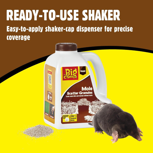 The Big Cheese Mole Repellent Granules 2.5kg 1
