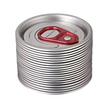 Joints de canettes en aluminium pour boissons, matériaux-Rouge