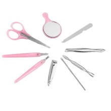 (Green) Apple Nail Care Cutter Cuticle Clippers Pedicure Manicure Grooming Set