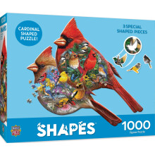 MasterPieces 1000 Stuk Puzzel voor Volwassenen, Gezinnen of Kinderen - Kardinalen - 27.5"x37.5"