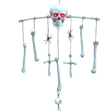 Light Up Skeleton Couple Hanging Ornament Perfect-glowing skull