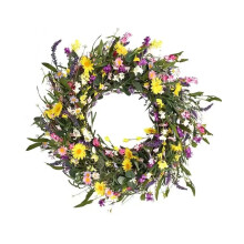 Realistic Artificial Floral Wreath 40X40Cm Spring-Styles 5