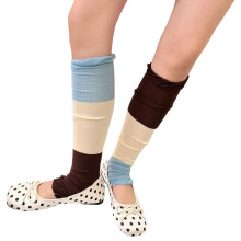 Stripe Socks Soft And Breathable Cotton Thigh High-Kabailan