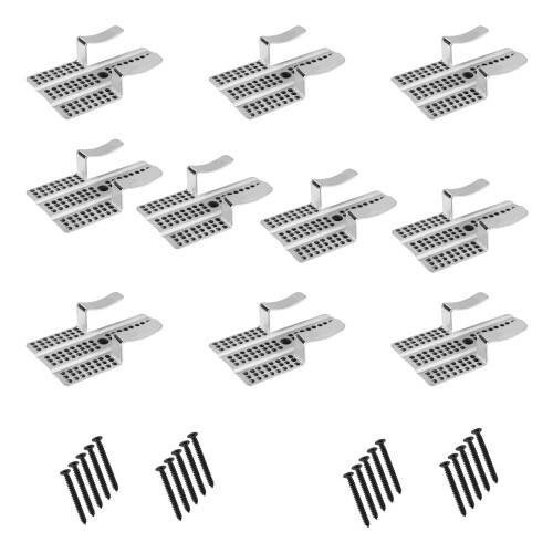 Easy To Use Plasterboard Support Clips Anchors 10Pcs Works On