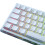 Capuchons de clavier mécaniques sur le thème de la Texture-Blanc 1