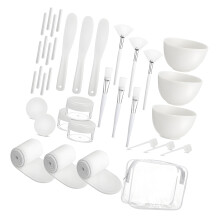 37Pcs Face Brush Mask Bowl Spoon Set Mask Brushes Beauty Tools