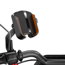Motorcycle Handle Bar/Rear View Mirror Mounted-Black rear view