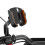 Motorcycle Handle Bar/Rear View Mirror Mounted-Black rear view 1
