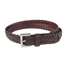 Waist Belt for Jeans Dresses Women Waist-Coffee silver buckle