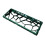Cadre de clavier GH60, 1 pièce, Type ajouré, améliore la-Vert 1