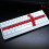 Clear Side Printed Unique Art Keycaps 19-Key For Gaming-Red 7