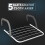 3 Pack 5 Bar Radiator Airer | White Over Heater Dryer 2