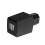 Doppelter USB-Ausgang 5 V 2,1 A Ladeadapter-Schwarzer Doppel-USB 1