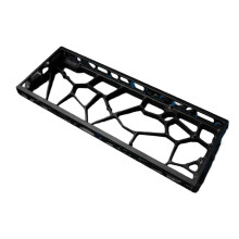 1PC Metal Aluminum GH60 Keyboard Frame Ventilated Design-Black