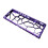 Construction légère de cadre ventilé par coque de clavier-Violet 1
